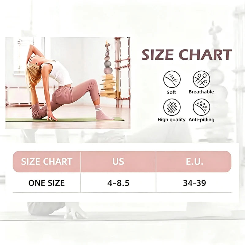 AvenLife™ Pilates Grip Socks