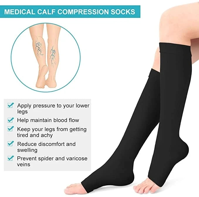 Everyday Graduated Compression Socks — 20–30 mmHg