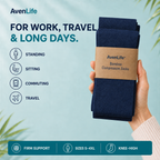 AvenLife knee-high compression socks for work and travel